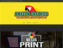 Tablet Screenshot of amazongraphics.net